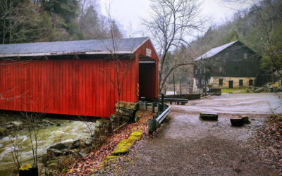 The Covered Bridges That Time Left Behind